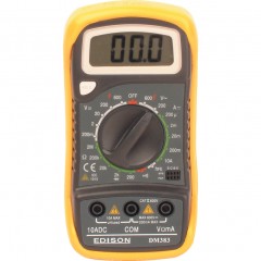 EDISON EDI5162900K Dm383 Digital Multimeter