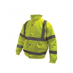 TUFFSAFE TFF9624113D Hi-Vis Cl3 Bomber Jacket(En471)Yellow (Xl)