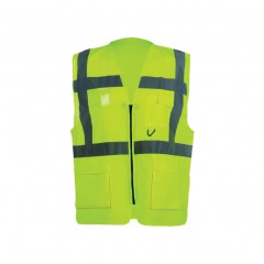 TUFFSAFE TFF9624721B Hi-Vis Executive Vest(En20471)Yellow M