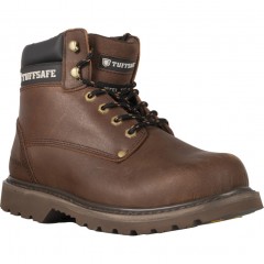 TUFFSAFE TFF9638582K Goodyear Welted Boot Brown S1Psrc Size 12